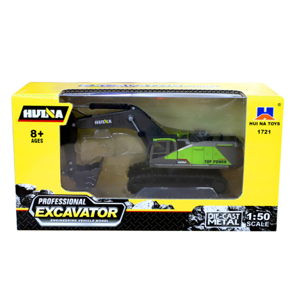 Pásový bagr kovový model 1:50 – pohyblivé díly | Huina