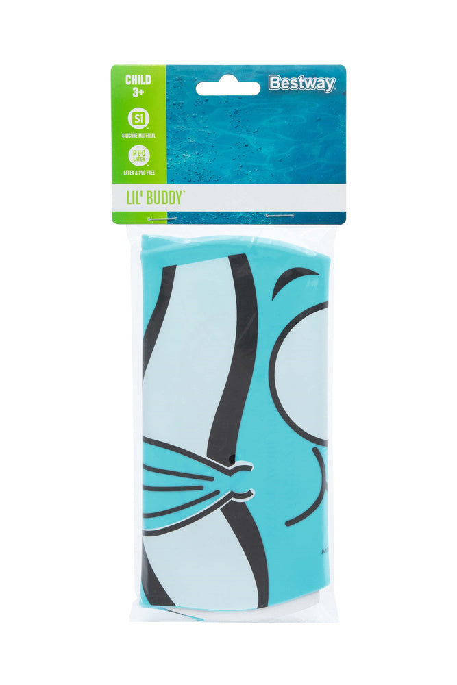 Plavecká čepice rybička silikonová univerzální modrá – Bestway