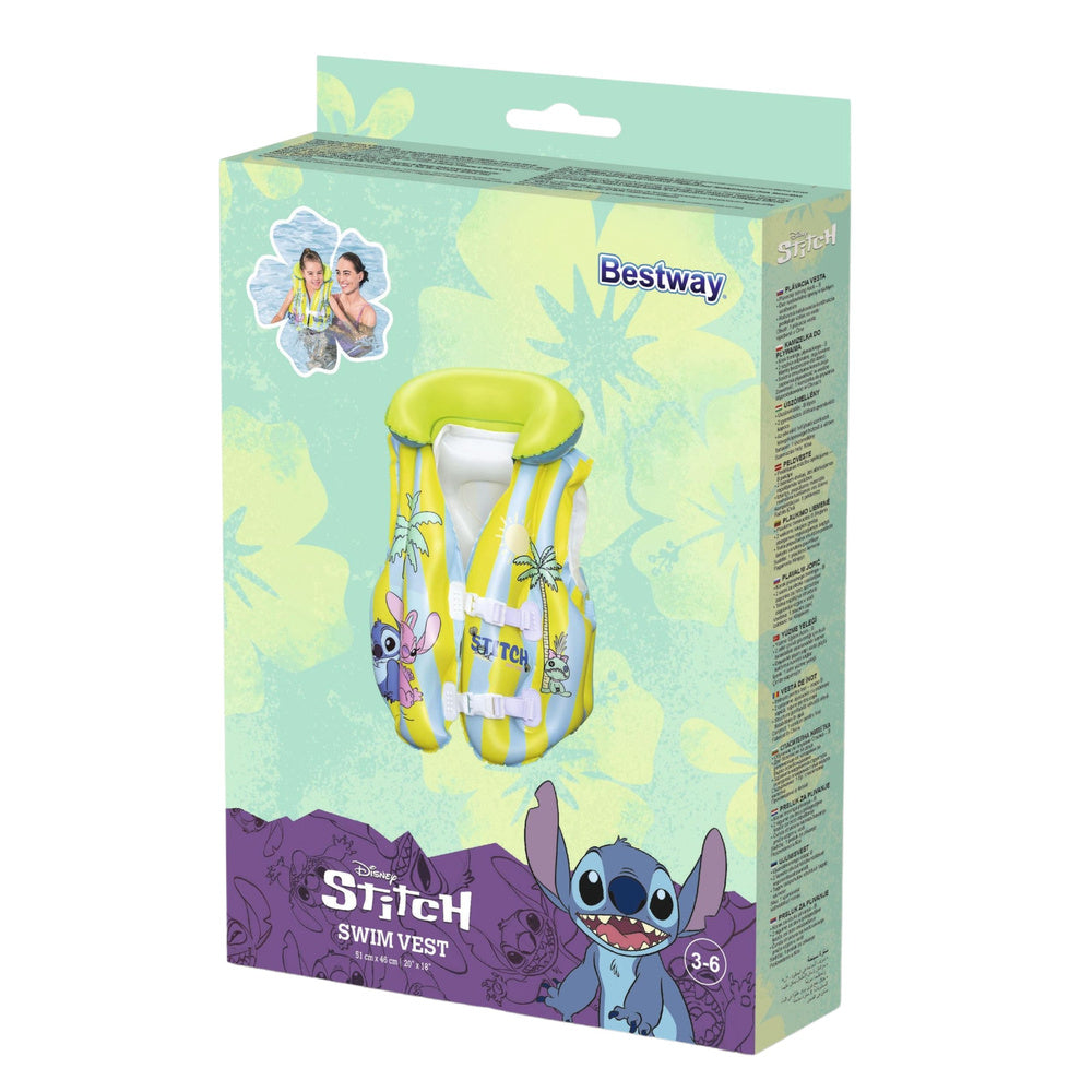 Plavecká vesta pro děti s motivem Disney Stitch – Bestway