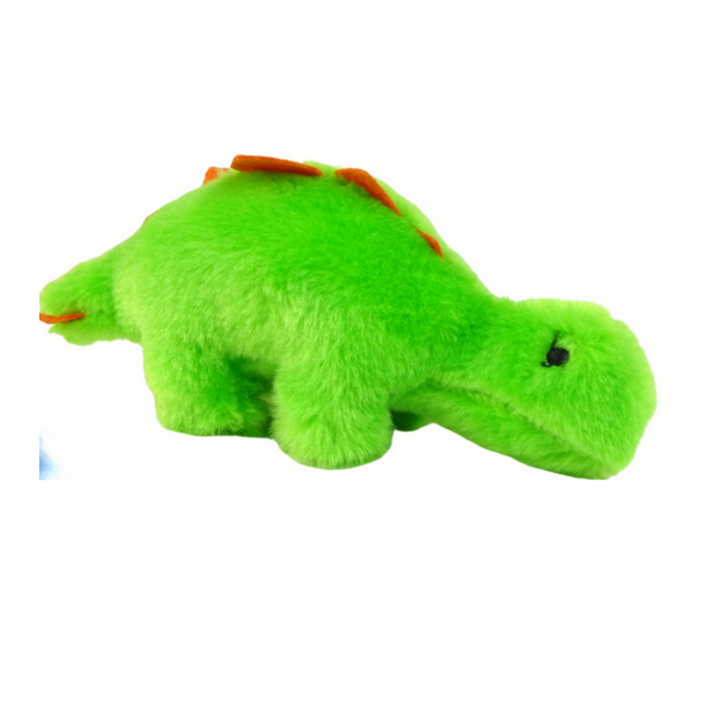 Plyšový dinosaurus s pískátkem 16 cm 4 druhy různé barvy