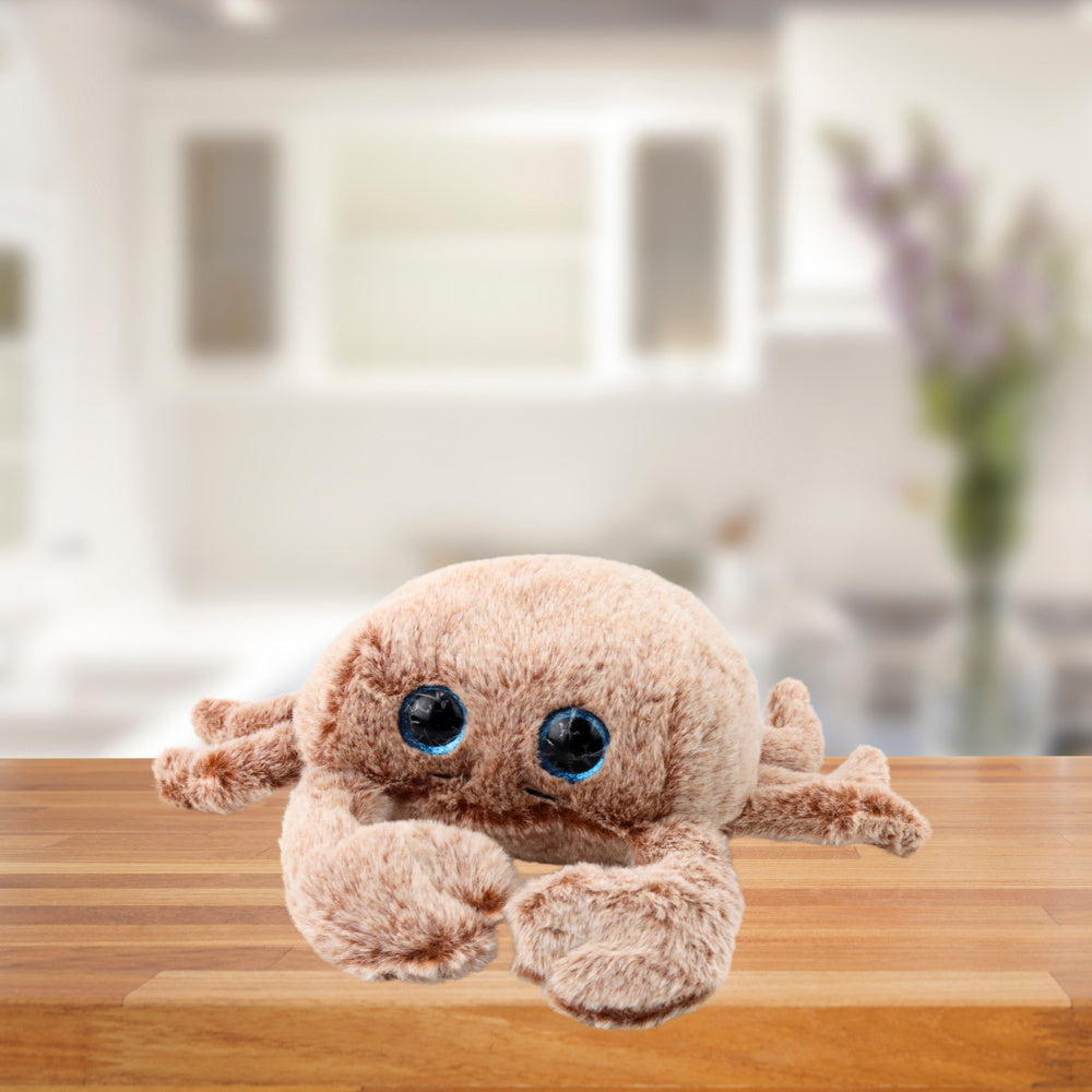 Plyšový krab přítulka 26 cm – béžová plyšová hračka