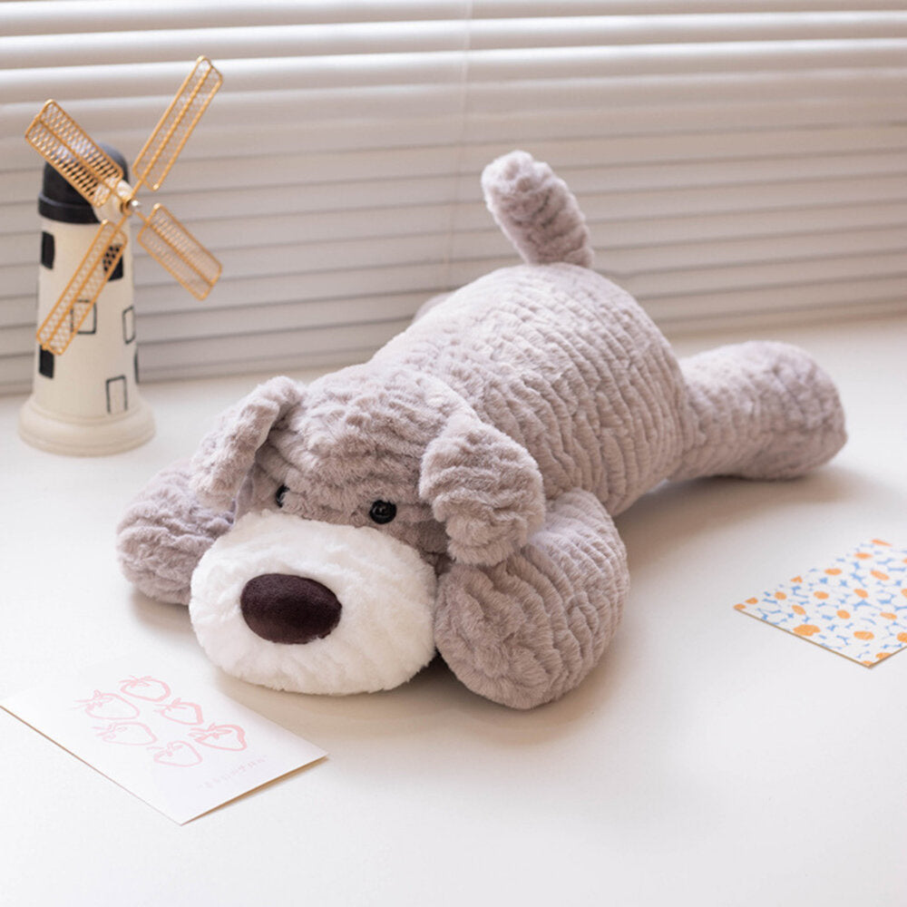 Plyšový pejsek přítulka 30cm – světle šedý | hračka