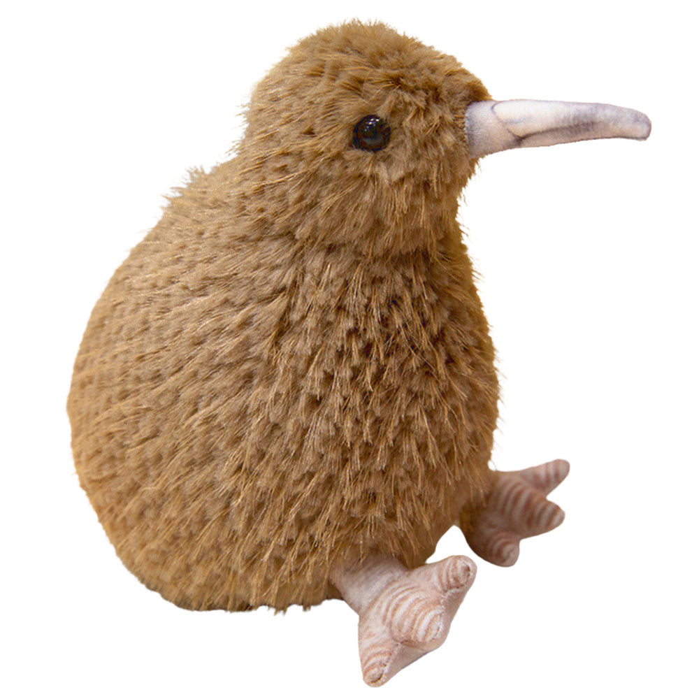 Plyšový ptak kiwi maskot přítulanka 21 cm světle hnědý
