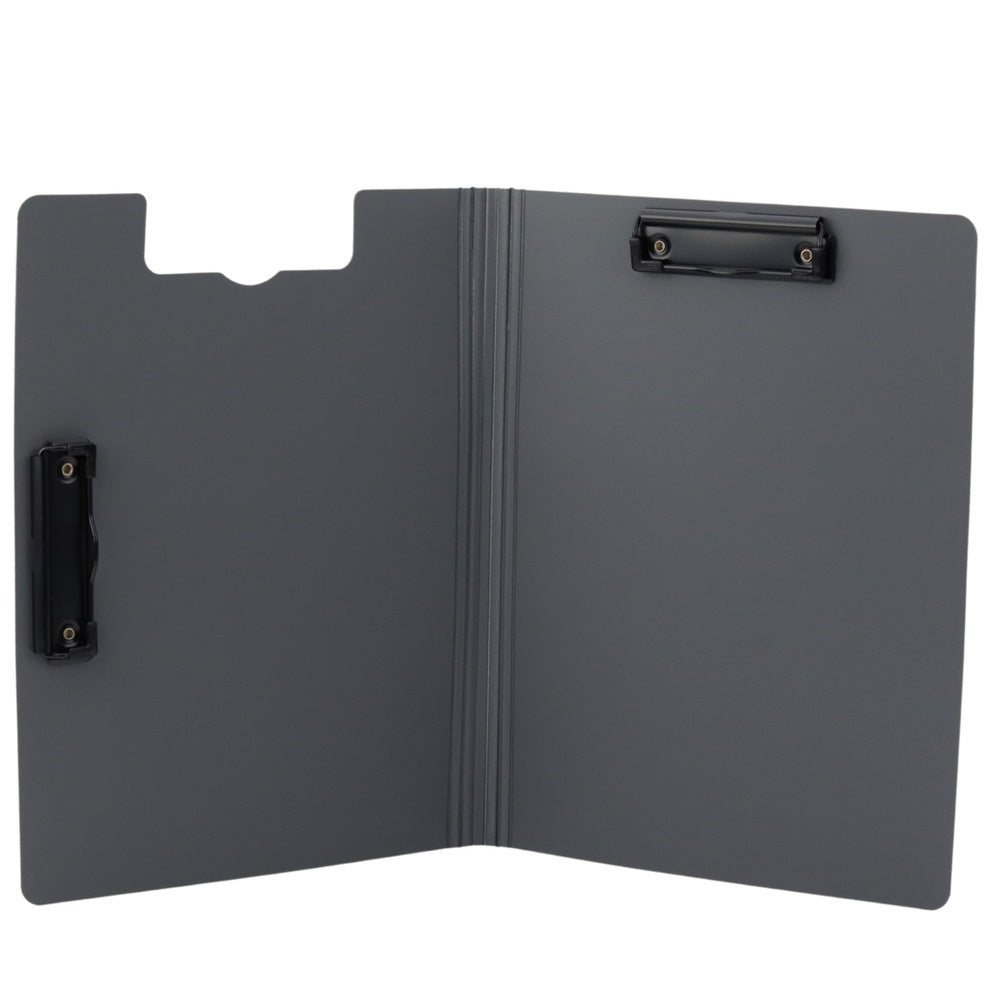 Podložka na psaní s krytem a dvěma klipy A4 plastová růžová