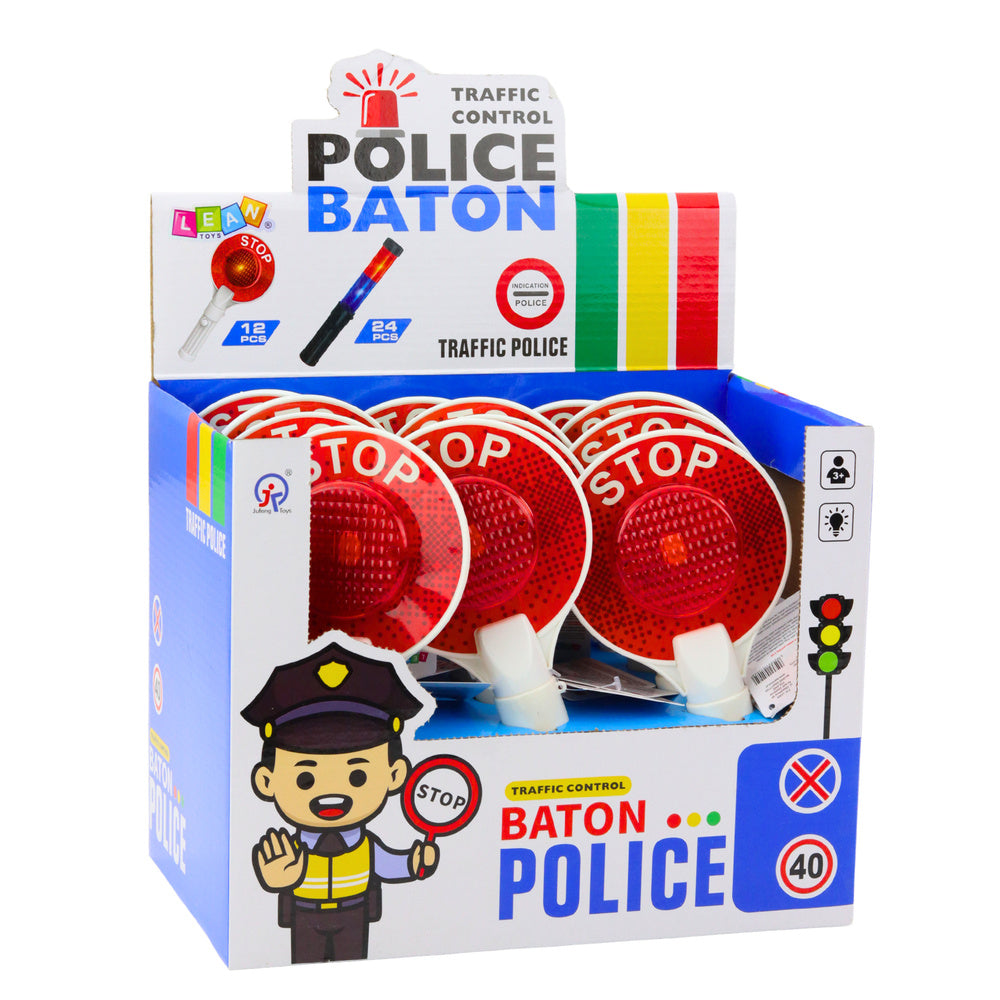 Policejní signalizátor Stop Go s podsvícením pro děti