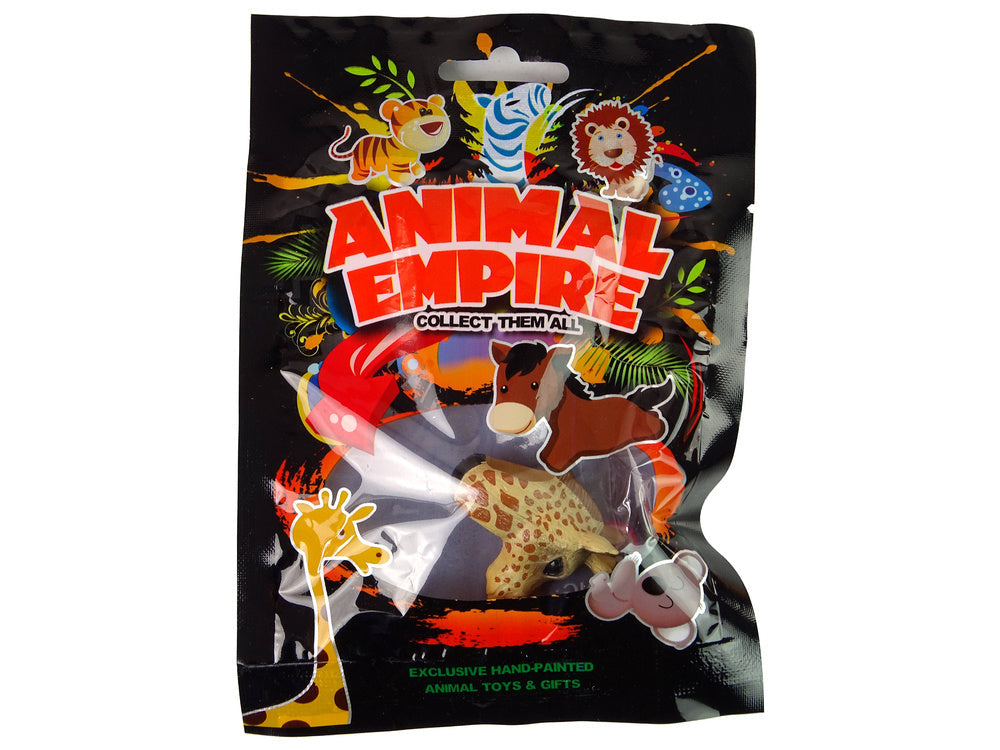 Prstýnek edukační zvířátka žirafa – hračka na prst