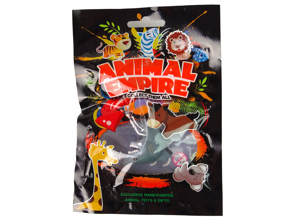 Prstýnek edukační zvířátka žralok – hračka na prst