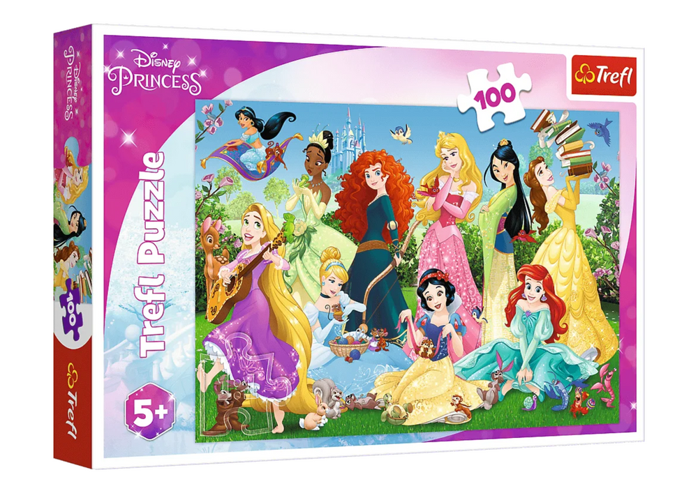 Puzzle 100 dílků Okouzlující princezny – Disney Princess Trefl