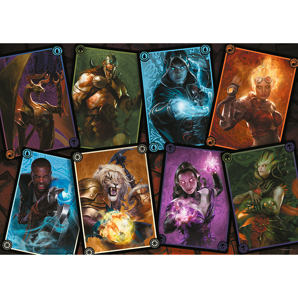 Puzzle 1000 dílků Magic: The Gathering postavy – Trefl
