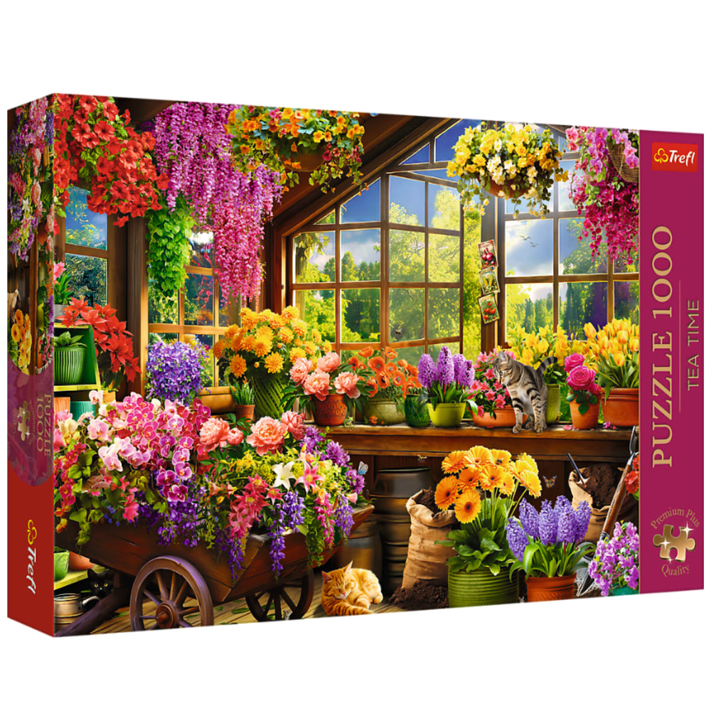 Puzzle 1000 dílků Přípravy na jaro – Trefl