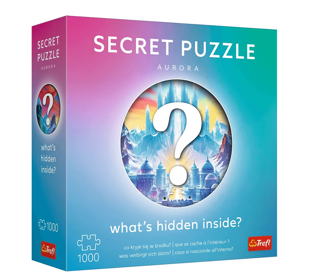 Puzzle 1000 dílků Secret Puzzle Aurora – Trefl