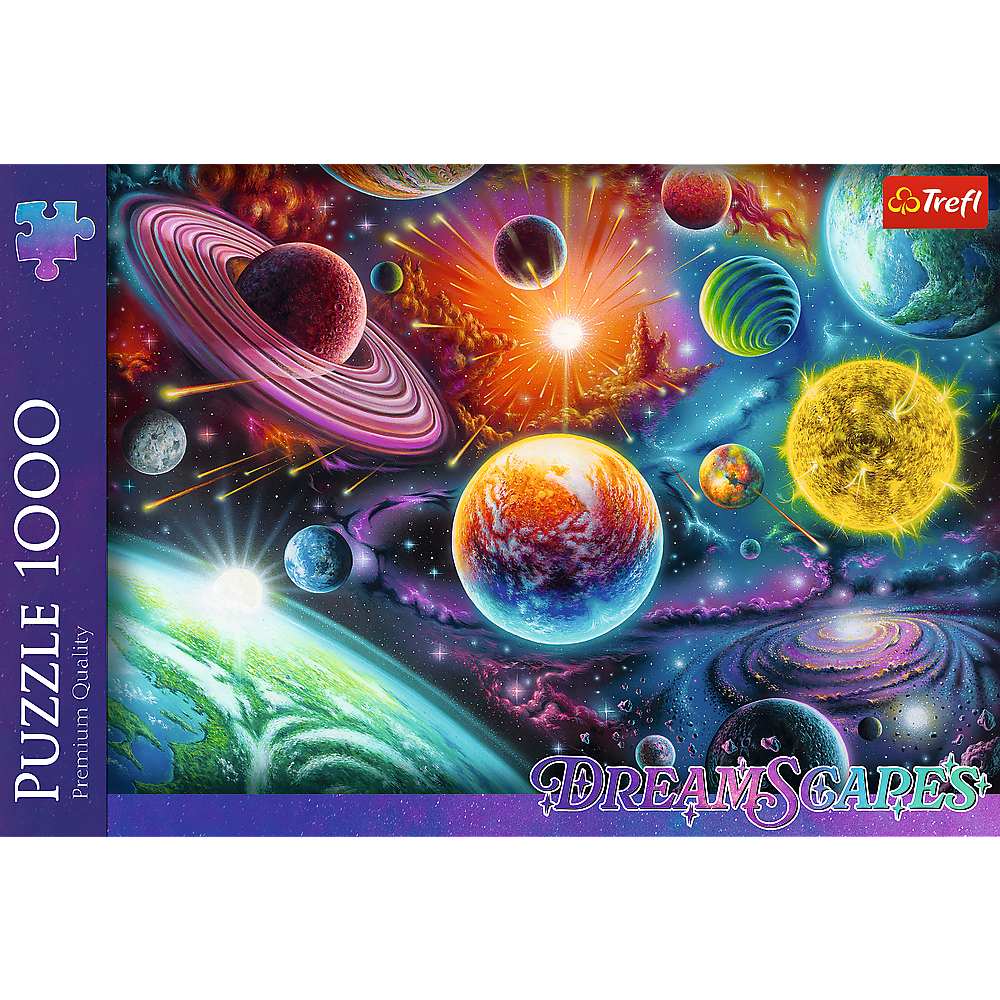 Puzzle 1000 dílků Vesmírné dobrodružství DreamScapes – Trefl