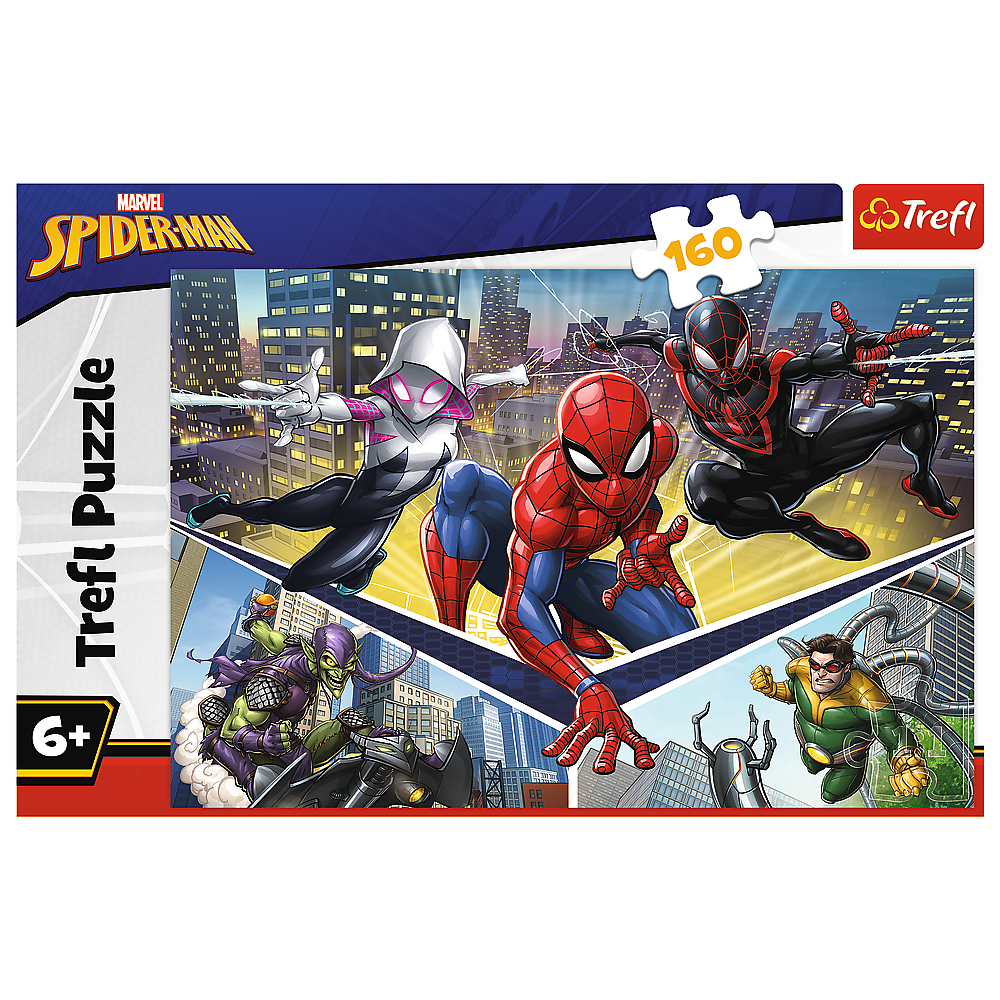 Puzzle 160 dílků Síla Spidermana – Disney Marvel Spiderman