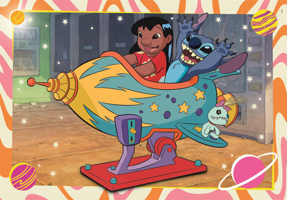 Puzzle 2×60 dílků Disney Stitch pro děti od 6 let – Clementoni