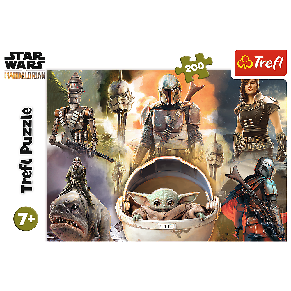 Puzzle 200 dílků Připraveni k boji – Star Wars Trefl