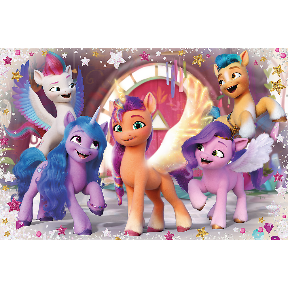 Puzzle 24 Maxi dílků veselý den poníků – My Little Pony Trefl
