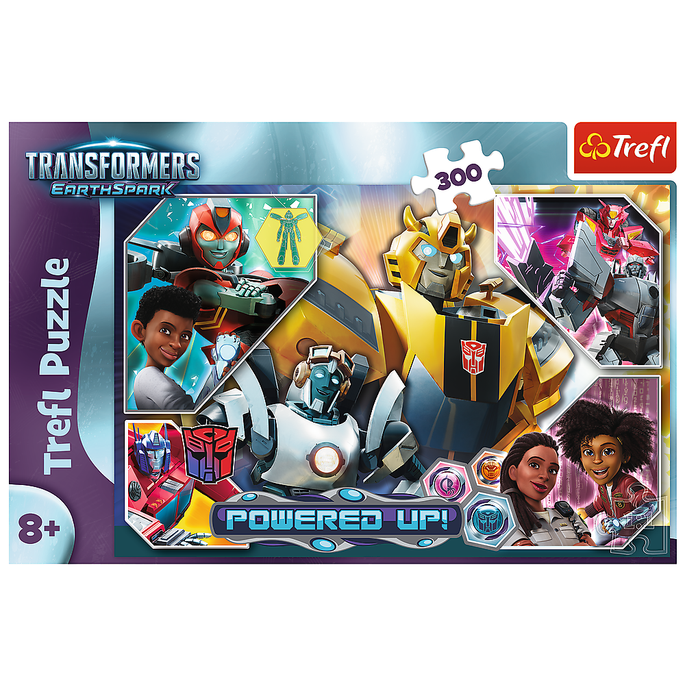 Puzzle 300 dílků ze světa Transformers Earth Spark