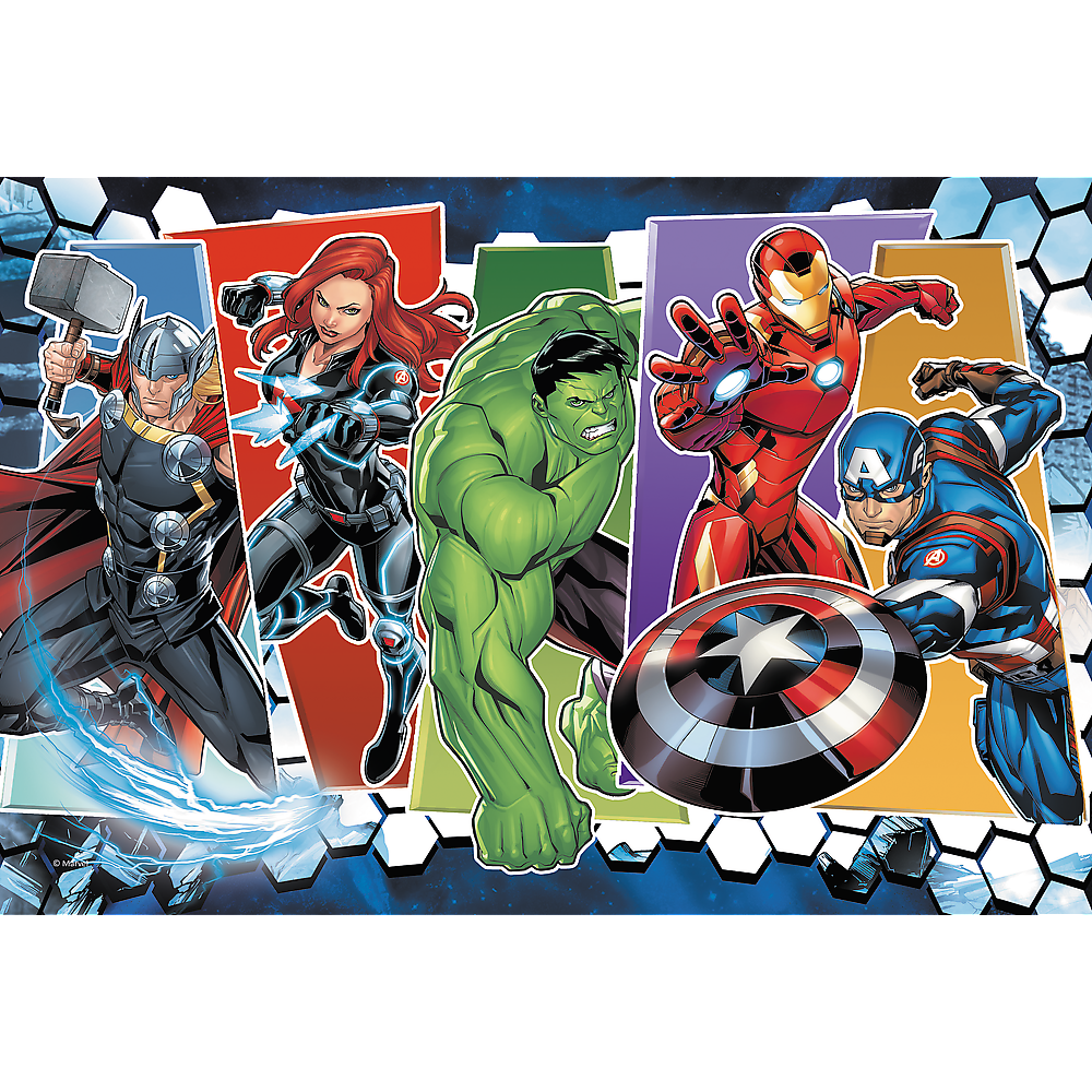 Puzzle 60 dílků Neporazitelní Avengers – Trefl 17357