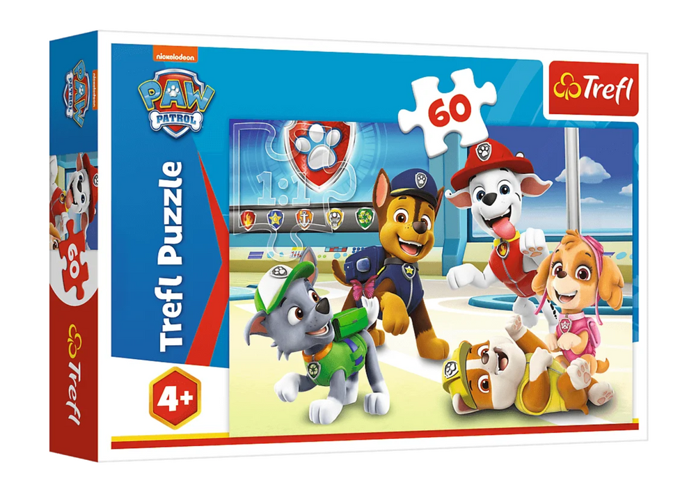 Puzzle 60 dílků Ve světě štěňátek – PAW Patrol Trefl