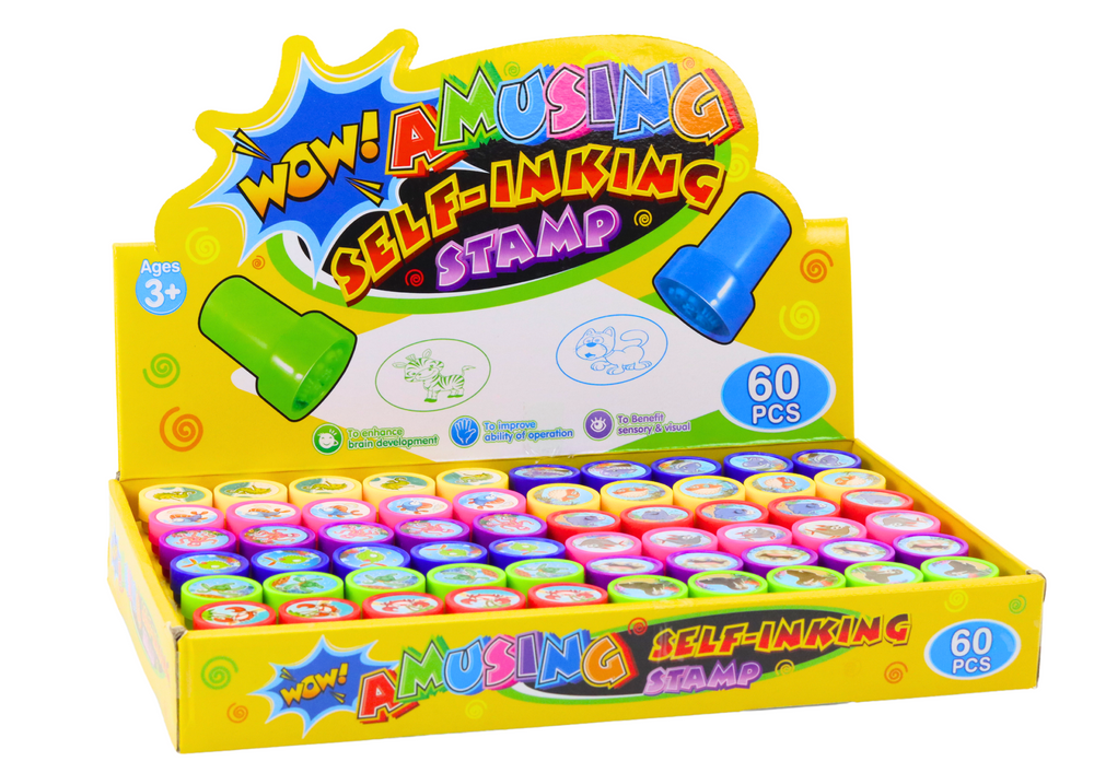 Razítka mořských zvířat 12 vzorů 6 barev ozdobná