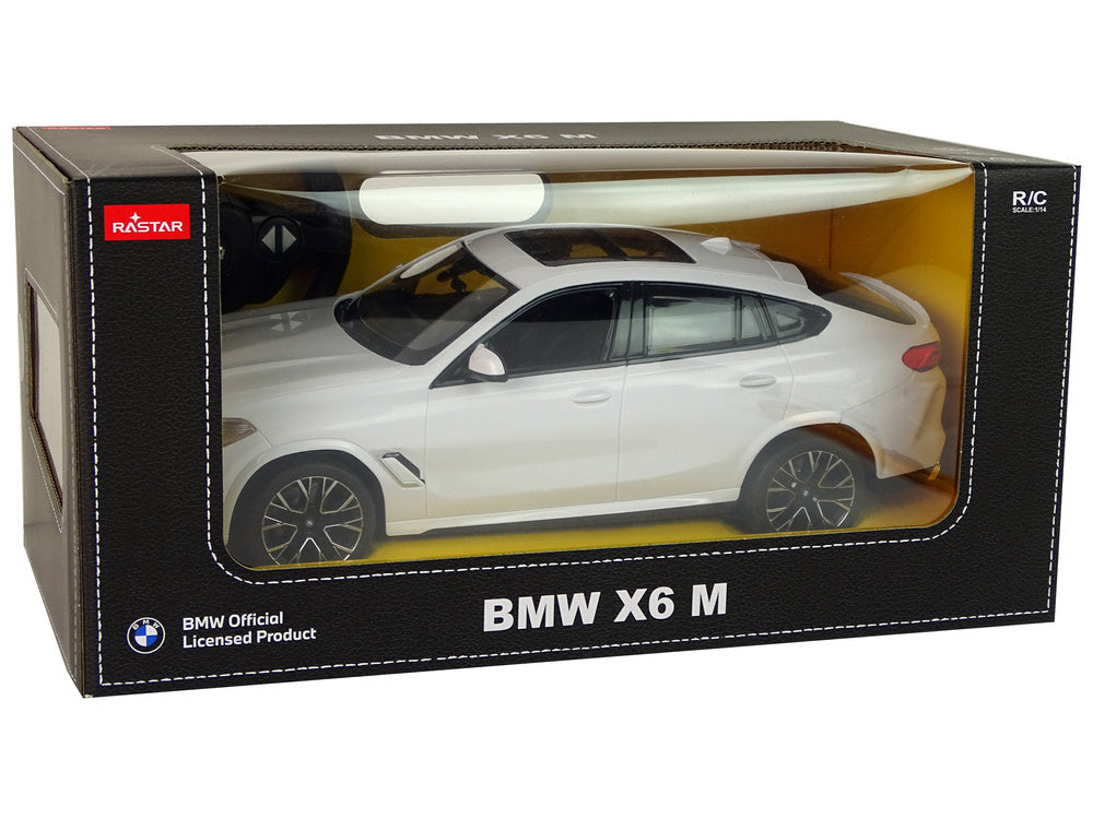 RC auto BMW X6 M 1:14 s dálkovým ovládáním – Rastar bílé