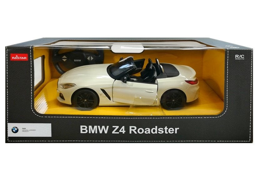 RC auto BMW Z4 Roadster 1:14 s osvětlením a ovladačem bílé