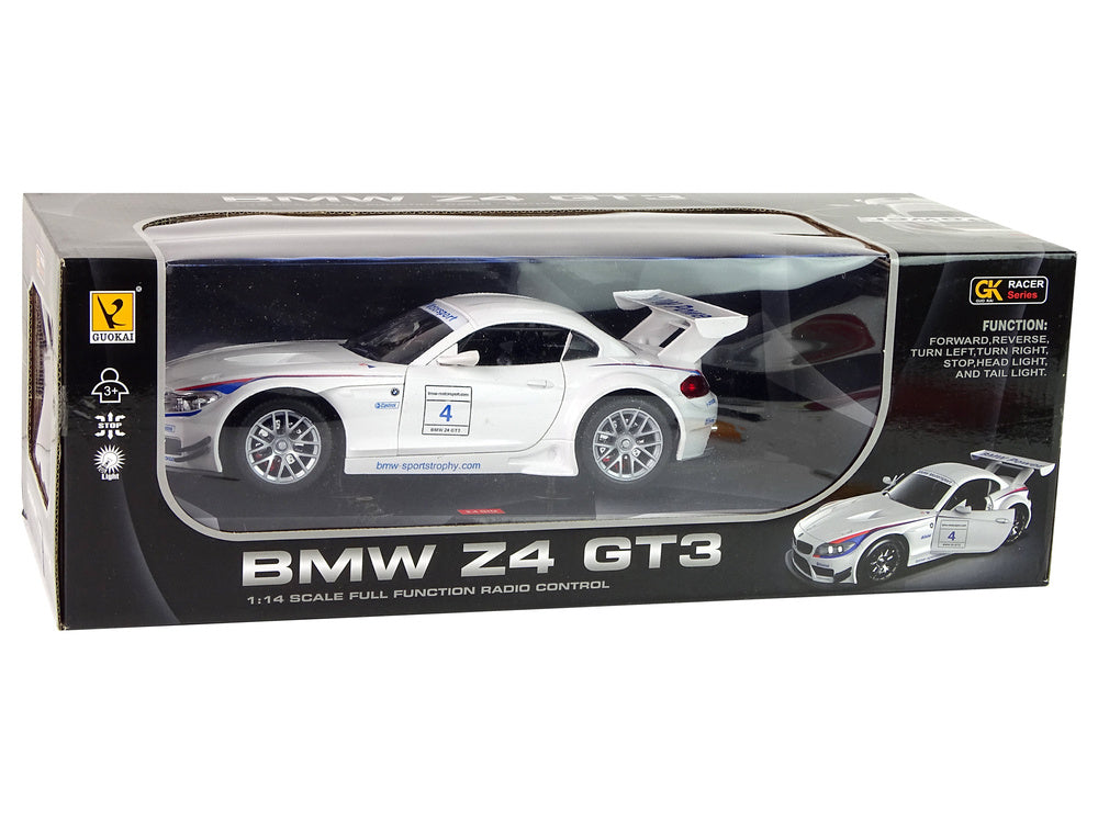 RC auto BMW Z4 s akumulátorem a dálkovým ovládáním bílé