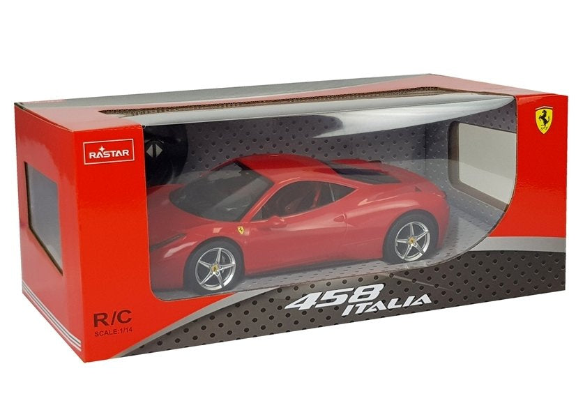 RC auto Ferrari Italia na dálkové ovládání 1:14 červené – Rastar