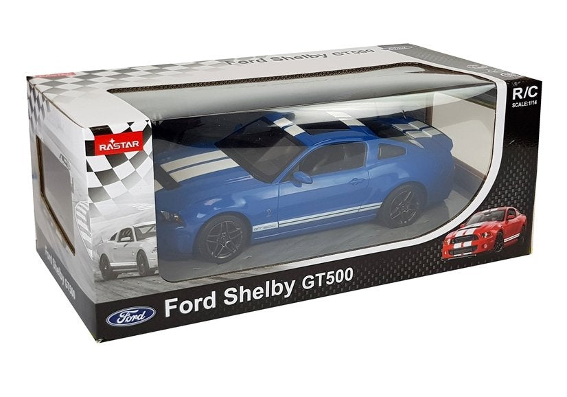 RC auto Ford Shelby 1:14 – s LED světly modré | dálkové