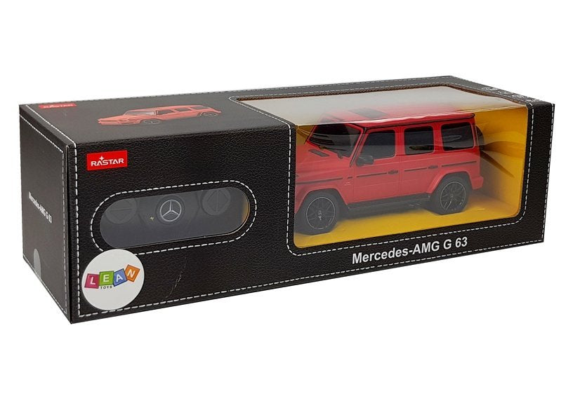 RC auto Mercedes AMG G63 červené 1:24 – dálkově ovládané