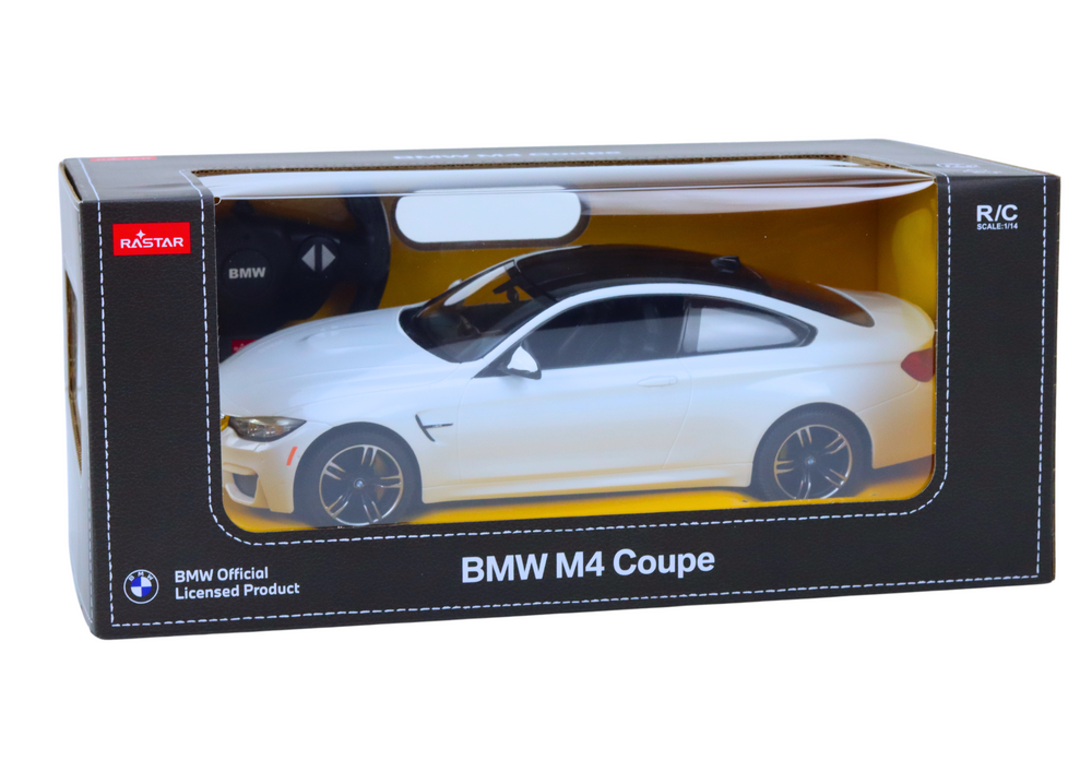 RC auto na dálkové ovládání 1:14 BMW M4 Coupe bílé
