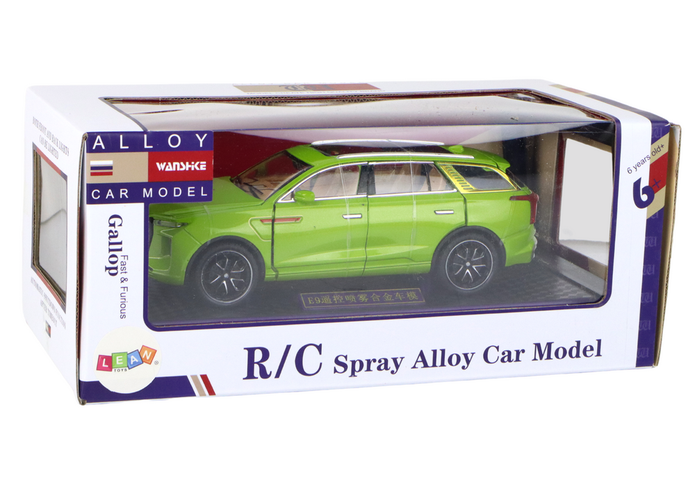 RC auto na dálkové ovládání 1:24 – s efekty | zelené