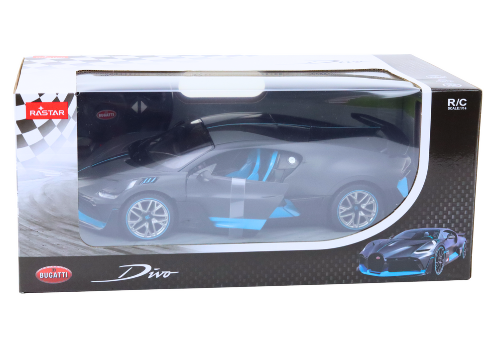 RC auto sportovní model s dálkovým ovládáním otvírací dveře 1:14 – Bugatti Divo