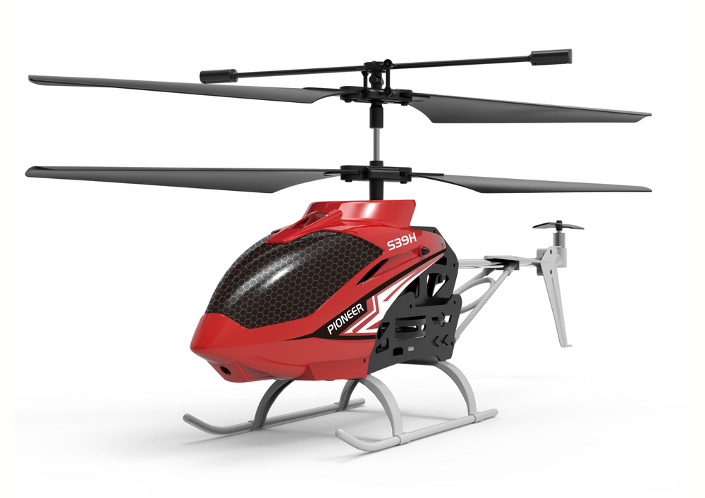 RC helikoptéra s dálkovým ovládáním 30cm SYMA S39H červená