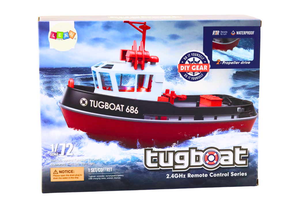 RC motorový člun na dálkové ovládání 1:72 rychlost 35km/h