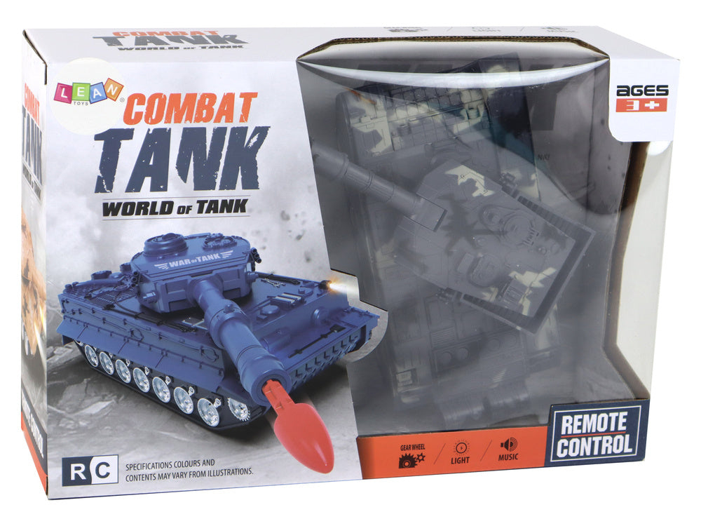 RC tank s otočnou věží – dálkové ovládání | moro