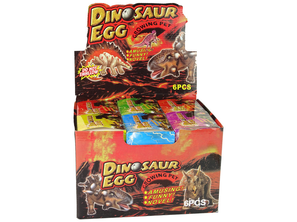 Rostoucí dinosauří vejce 12 cm s vyklubáním dinosaura