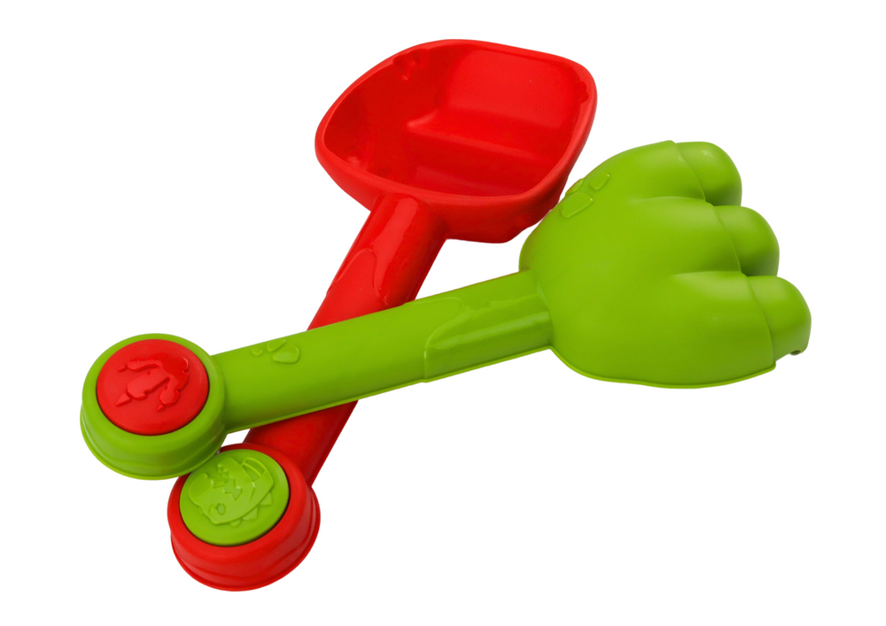 Sada na písek s dinosaury mlýnek lejek lopatka hrábě konvička