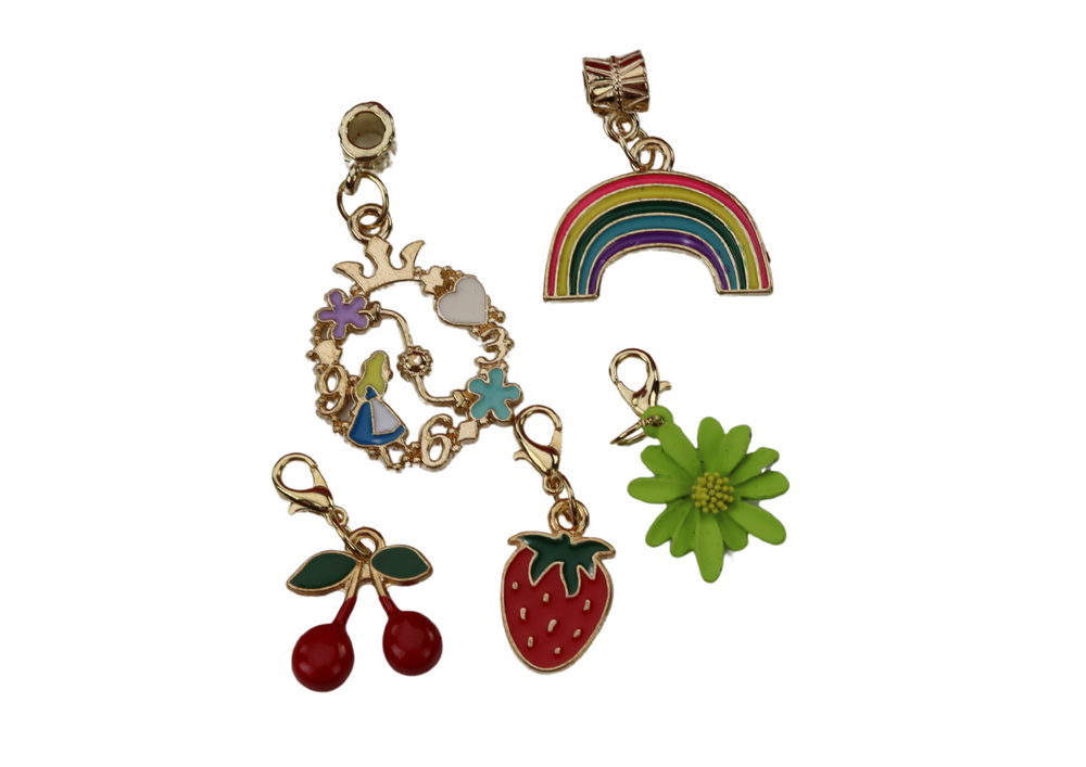 Sada na výrobu šperků – koralíky přívěsky 1267 dílů