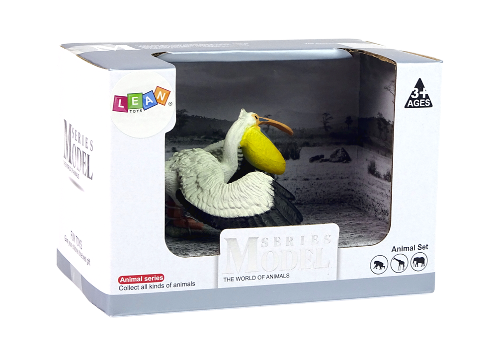 Sběratelská figurka pelikan 9 cm – série Zvířata světa