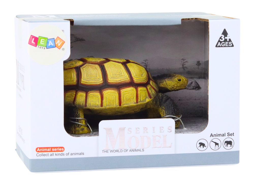 Sběratelská figurka želvy plaz béžovo hnědá