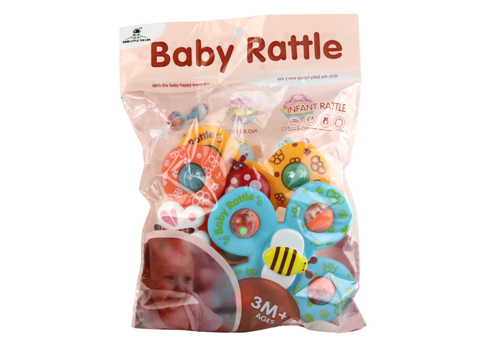 Sensorická hračka spinnery s přísavkami – berušky včelky