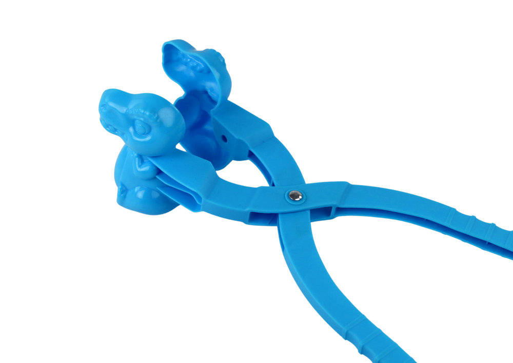 Sněhová forma na sněhuláky dinosaurus – modrá 35cm