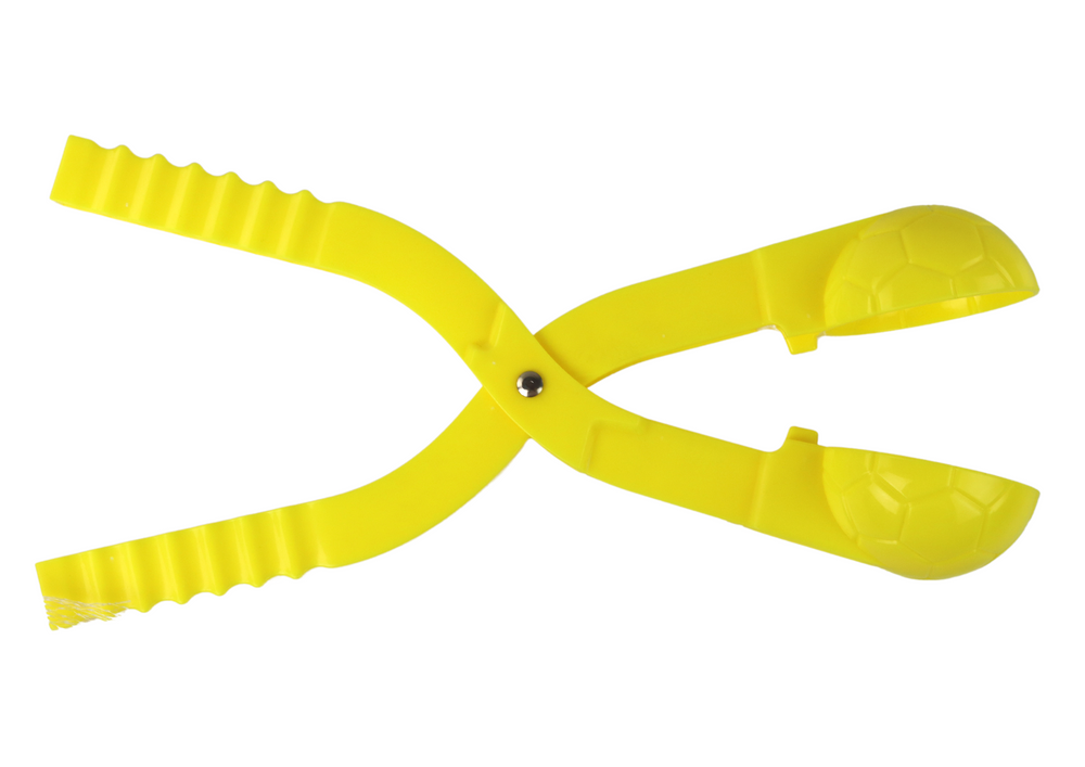 Sněhová pistole na sněhové koule – fotbalový vzor | žlutá