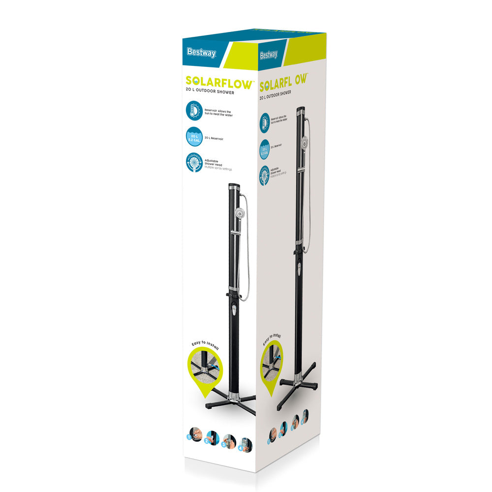 Solární zahradní sprcha 20L s termostatem – Bestway 58695