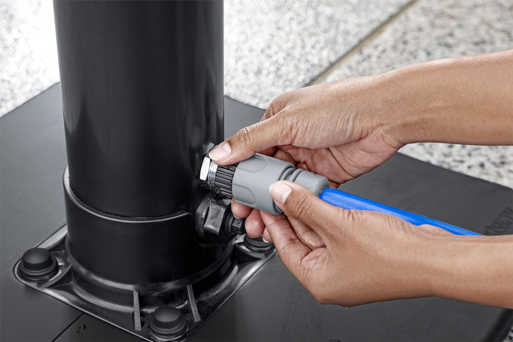 Solární zahradní sprcha 8L – s regulací teploty | Bestway