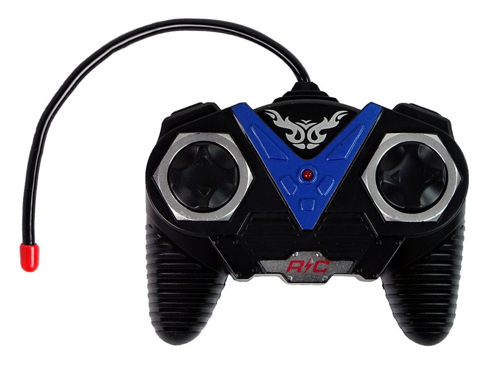 Sportovní auto na dálkové ovládání 1:18 s pilotem hnědé