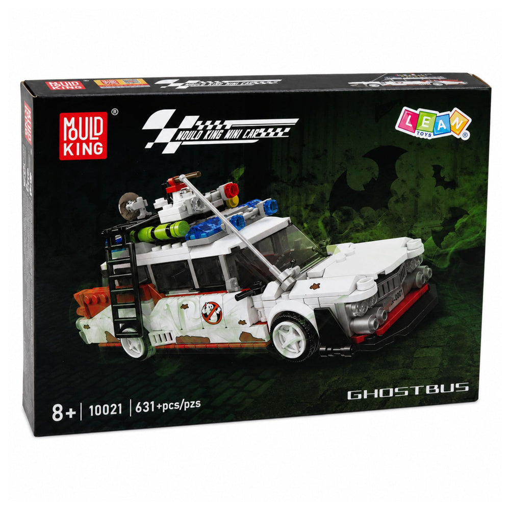 Stavebnice auto Ghost Bus bílé 631 dílů