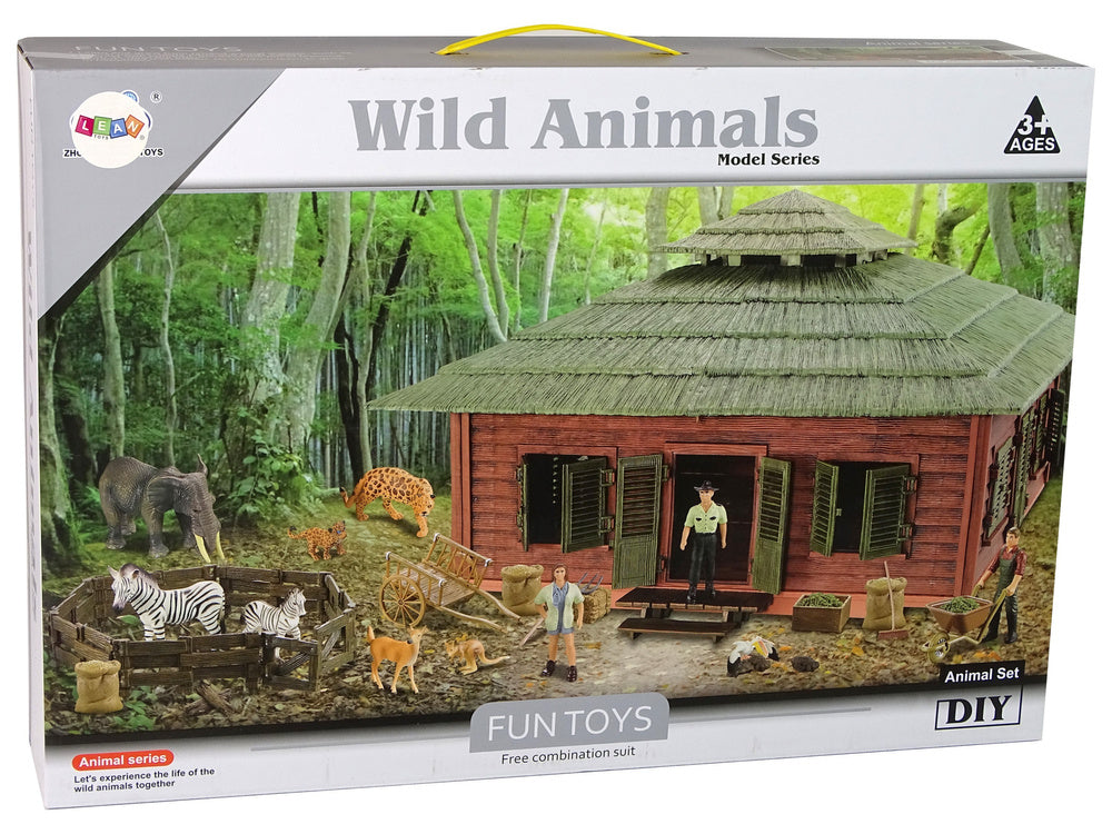 Stavebnice farmy se zvířaty – tygr srnka jelen | hračka