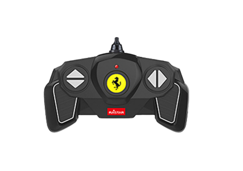 Stavebnice RC auto 1:16 Ferrari SF1000 s dálkovým ovládáním červené